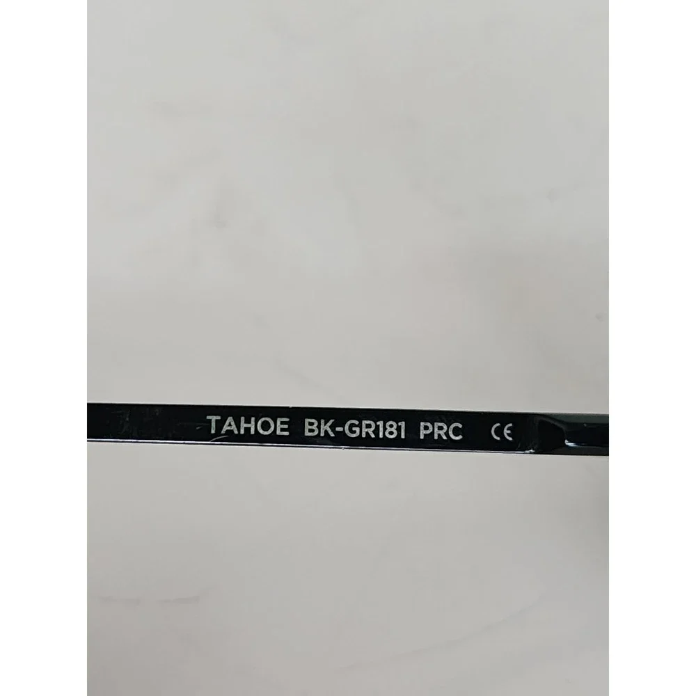 DIFF Tahoe BK-GR181 Black Metal Aviator Sunglasses‎ Black Lens Mens Eyewear